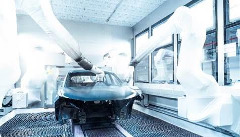 Dürr Equips the Top Coat Line for Audi Electric Vehicles Dürr Equips the Top Coat Line for Audi Electric Vehicles