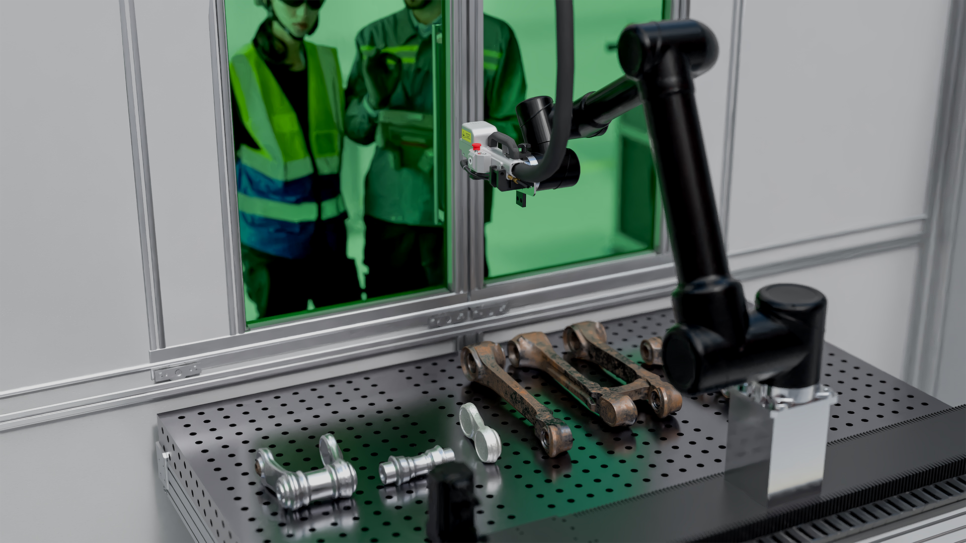 Advanced Laser Cleaning Robotic Workcells Turbocharge Industrial Processes Advanced Laser Cleaning Robotic Workcells Turbocharge Industrial Processes